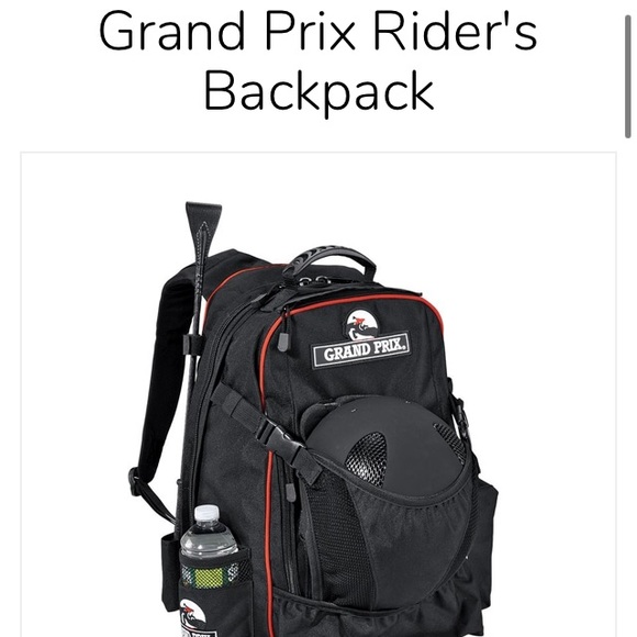 Grand Prix Accessories - Grand Prix Riders Backpack